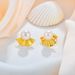 Freshwater pearl earrings ear studs s925 sterling silver earrings light luxury high end accessories for women jewelry_ipsvogv.com
