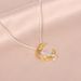Moon Cat Necklace Women's Internet Red Collar Chain Short Neckchain Cute Sweet Style Student Versatile_ipsvogv.com