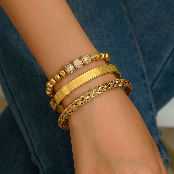 Fashionable OL American hip-hop style bracelet with zircon inlay, men's women's adjustable bracelet, personalized and_ipsvogv.com
