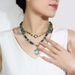 Fashionable Jewelry Simple Alien Devil Eye Pendant Women's Necklace Clavicle Chain_ipsvogv.com