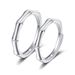 2021 New Bamboo Joint Love Couple Ring: A Pair Of Men Women With Simple And Fashionable Opening Design, Snake Shaped_ipsvogv.com
