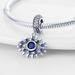 Women's Jewelry Magic Eye Series Blue Eye Tima White Copper Plated Silver Beads_ipsvogv.com