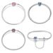 Women's Jewelry Bracelet DIY Pendant String Travel Camera Bracelet Female White Copper Plated Silver_ipsvogv.com