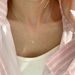 S Pure Silver Alkali Water Bound Bread Necklace For Women With Niche Design, High-end Fashion And Versatile INS Style_ipsvogv.com
