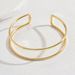 Unisex Ladies Arm Ring Versatile Open Adjustable Bracelet Irregular Long Hand Jewelry_ipsvogv.com