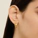 Women's Jewelry Niche Design High End Light Luxury Plain Earrings Gold Plated 925 Silver Earrings_ipsvogv.com