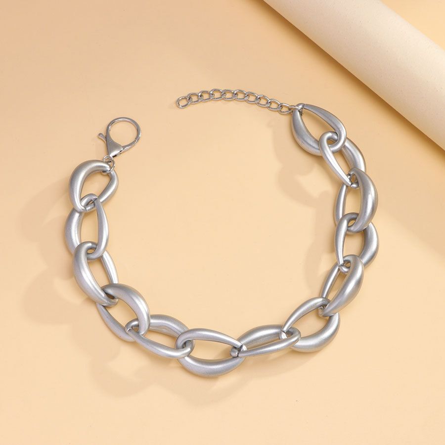 Exaggerated Personality, Collarbone Fashionable Trend, Street Photography, Thick Chain, Luxurious Luxury, Niche Necklace_ipsvogv.com