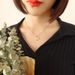 Niche Art Design Titanium Steel Necklace With Cold And Indifferent Style Instagram Face Square Round Plate Pendant_ipsvogv.com