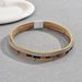 Light luxury fashion women's personalized diamond studded bead bracelet, versatile, simple multi-layer design, versatile_ipsvogv.com