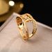 Korean Version Of Light Luxury, Niche, High-end Design, Lock Buckle, Multi-layer Women's Instagram Trendy, Open Mouth_ipsvogv.com