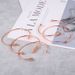 New Love Diamond Arrowhead Knot 5-piece Set With Geometric Maple Leaf Bracelet_ipsvogv.com