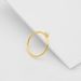 Compact Design, High-end Temperament, Simple Style, Pure Silver Gold-plated Pearl Ring, Women's Handmade Jewelry_ipsvogv.com