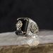 style Hot Texture Inlaid Selling Ethnic With Sea Blue Zircon Ring, Simple Ins Without Fading, Light Luxury Ring, Fading,_ipsvogv.com