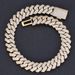 Men's Jewelry Hip Hop 26mm Six Row Zircon Diamond Cuban Chain Men's Necklace Trend Jewelry_ipsvogv.com