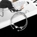 Simple Metal Texture Bracelet Two-piece Set For Women's Fashion Temperament, Best Friend Peach Heart Accessories,_ipsvogv.com