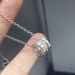 Ice Cube Necklace For Women Classic Square Small Waist Pendant Trendy High End Sense Girlfriends Same Clavicle Chain Necklace_ipsvogv.com