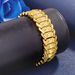 Store Same Style Fashion Car Flower Heart Wide Version Molded Jewelry Bracelet Men's Gold Plated Accessories_ipsvogv.com