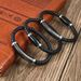 New Stainless Steel Men's Simple Personality Mesh Tube Leather Cord Magnetic Buckle DIY Bracelet_ipsvogv.com