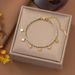 Fashionable And Simple Square Diamond Studded Smooth Octagonal Star Pendant Chain Accessory Stainless Steel Necklace_ipsvogv.com