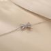 Women's Jewelry Sterling Silver Zircon Bow Bracelet Big Brand Jewelry Ins 925 Silver Bracelet_ipsvogv.com