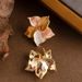 French Personalized Color Oil Painting Artistic Style Baked Paint Flower For Women, High-end Versatile Temperament_ipsvogv.com