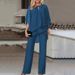 Women's Clothing hot-selling new European and American fashion solid color loose casual irregular suit_ipsvogv.com