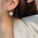 Cao Shi Live Broadcast Same Camellia Micro Inlaid With Diamond Zircon Flower Earrings_ipsvogv.com