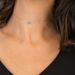 Exquisite simple women's alloy electroplated necklace turquoise pendant new necklace_ipsvogv.com