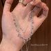 Girl Sparkling Spicy Zirconium ! Layered Necklace, Exquisite Versatile Tassel Neckchain Choker, Light Luxury, Small And Necklace, Choker, Luxury,_ipsvogv.com