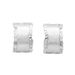 Stud Earrings Sterling Silver Frosted Texture Ear Buckle Light Luxury Autumn And Winter Niche Ins Earrings Women's High-end Jewelry_ipsvogv.com
