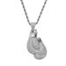 Women's Jewelry Hip Hop Personality Necklace Boxing Gloves Pendant Full Zirconium Necklace Domineering Fashion Punk Pendant_ipsvogv.com
