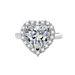 New Live Princess Love 5 Carat Set Zircon For Female Crowd Design Simulation Diamond Ring_ipsvogv.com