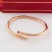 Nail Bracelet Designer Bracelets Jewelry For Women Fashion Bangle Steel Alloy Gold-Plated Craft Never Fade Not Allergic_ipsvogv.com