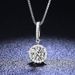 Cao Shi French Celebrity Circle Necklace Advanced Simple Full Diamond Women's Pendant Collar Chain (Including Chain)_ipsvogv.com