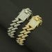 Hot selling new product men's inlaid short thorn Cuban bracelet, domineering and exaggerated full diamond bracelet_ipsvogv.com