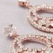 Fashion Trend New Exaggerated earrings Geometric Circle earrings Personality All-match Diamond earrings earrings_ipsvogv.com