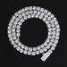 hot selling accessories spring buckle tennis chain zircon necklace hip hop jewelry full diamond men's necklace_ipsvogv.com