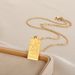 New Stainless Steel 12 Constellation Gold Plated With Brass Pendant For Wealthy Men And Women Couple Necklace_ipsvogv.com