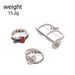 New Personalized Charge Number Drip Oil Bass Instrument Design 3-piece Set Ring_ipsvogv.com