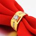 Plated Domineering Big White Gold Simulated Diamond Men's Ring, Plated Jewelry_ipsvogv.com