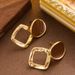 French Light Luxury Elegant Small Fragrant Style Hollow Square Pendant For Women With A Sense Of Luxury, Personalized_ipsvogv.com
