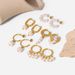 Women's Jewelry K Gold High End Earrings Fashionable Retro Pearl Earrings_ipsvogv.com