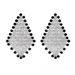 Unisex Earrings Shiny Exaggerated Diamond Claw Chain Rhinestone Earrings Earrings Three Colors To Choose Fashionable And Versatile_ipsvogv.com