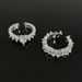 Explosive Niche Design, High-end Feel, Full Diamond Zircon Open Ring, Light Luxury, Layered Ins, Cool Style,_ipsvogv.com