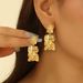 Exaggerated Jewelry INS Simple Tassel High-end Luxury Water Drop Earrings_ipsvogv.com
