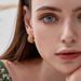 Women's Jewelry Retro Twisted Circle Earrings Light Luxury Niche Design High End Personality Metal Earrings Earrings_ipsvogv.com