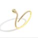 Unisex Ins New Snake Bracelet Hip Hop Micro Inlaid Zircon Niche Ladies Design High End Bracelet Trendy Brand Accessories_ipsvogv.com