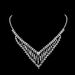 Crystal Diamond Jewelry Set - Elegant Necklace & Earrings For Women_ipsvogv.com