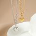 S925 Sterling Silver Necklace Girls All-match Light Luxury High-end Design Sense Korean Small Love Heart-shaped Necklace_ipsvogv.com