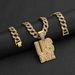 English US BOYZ Necklace Full Of Diamonds, Hot Selling Hip-hop Street Letter Pendant_ipsvogv.com
